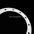 White sealing ring plastic ptfe flange gasket